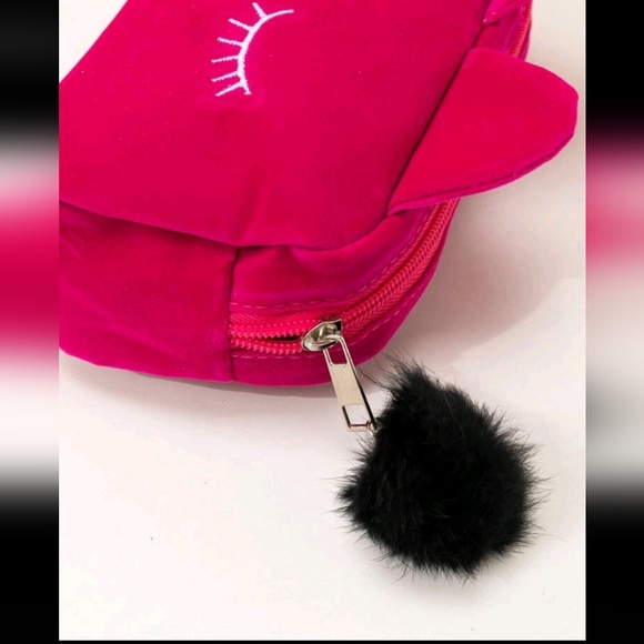 1pc Solid Color makeup bags - Picture 4 of 8